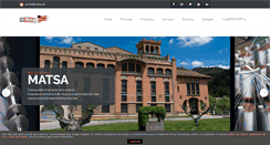Desktop Screenshot of matsa.es